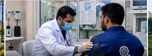 خدمات العيادة والتمريض داخل المنشأة
